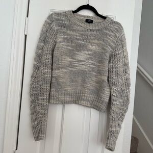 Line Gray Knit Sweater Size Small